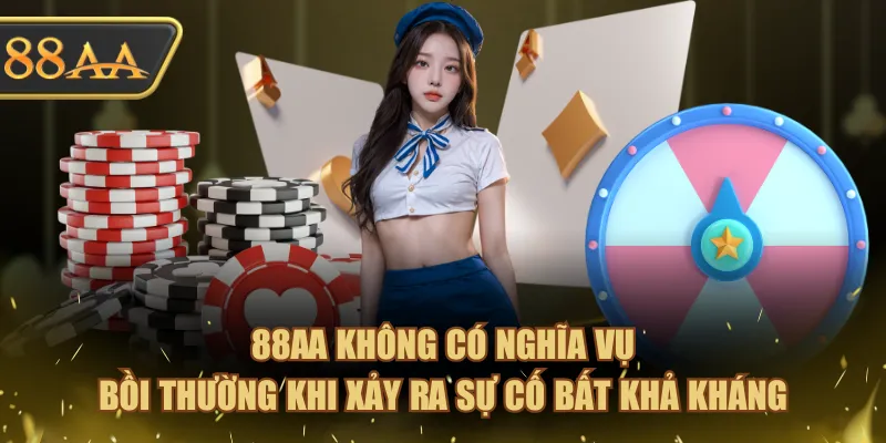 Miễn Trừ Trách Nhiệm - Bảo Vệ Quyền Lợi An Toàn Cho Hội Viên 3 88AA không có nghĩa vụ bồi thường khi xảy ra sự cố bất khả kháng